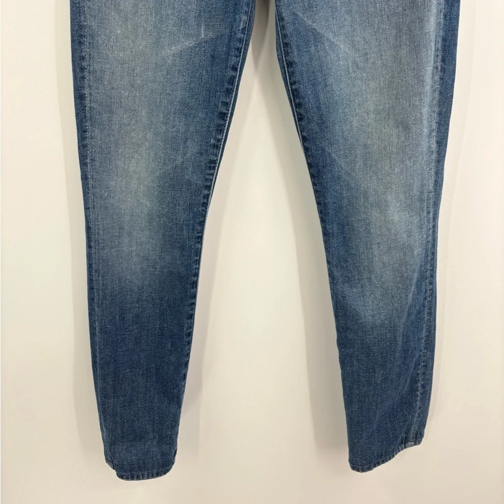 Mother denim the charmer satisfaction blue skinny jeans size 27